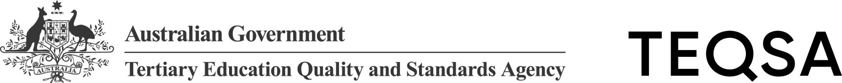 TEQSA - Tertiary Education Quality and Standards Agency Logo